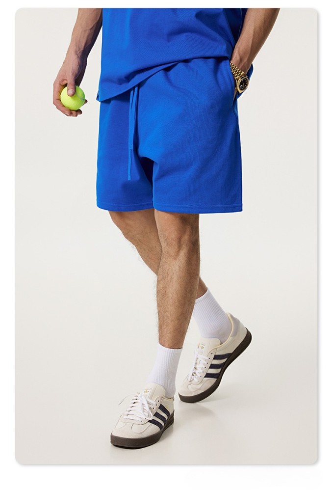 Oversized T-shirt and shorts set 20 colors Customized logo 