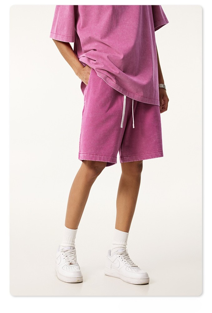 Oversized T-shirt and shorts set 8 colors Customized logo Balenciaga