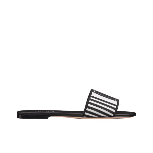 DIOR Dway Slide Slippers Women's Black