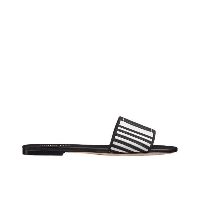 DIOR Dway Slide Slippers Women's Black