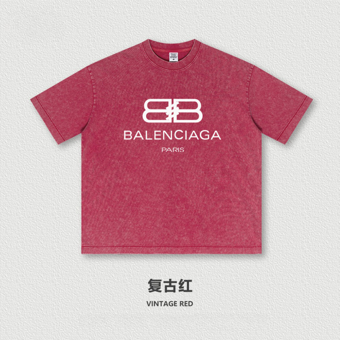 Oversized T-shirt and shorts set 8 colors Customized logo Balenciaga