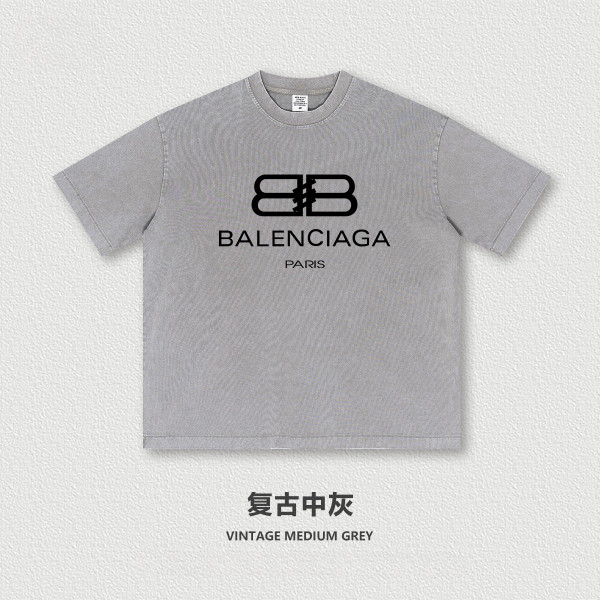 Oversized T-shirt and shorts set 8 colors Customized logo Balenciaga