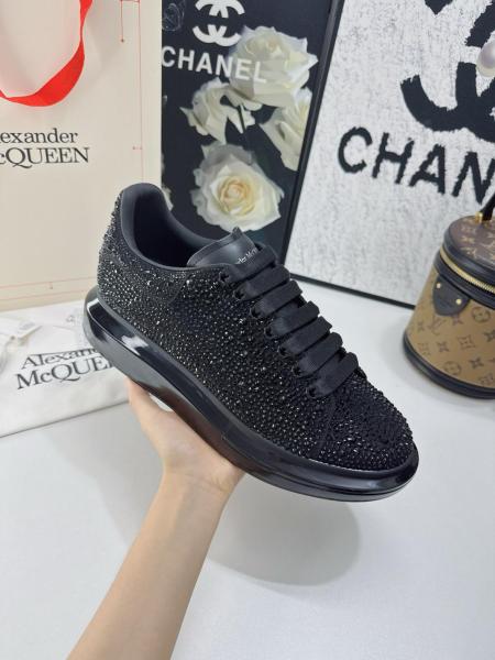 Alexander McQueen Low-Top Skateboard Shoes Men's Black