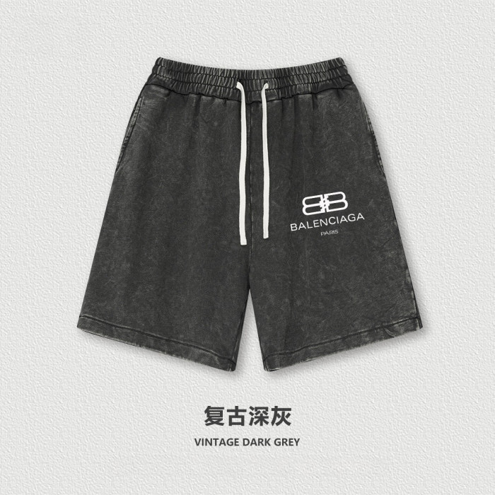 Oversized T-shirt and shorts set 8 colors Customized logo Balenciaga