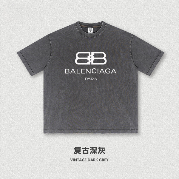 Oversized T-shirt and shorts set 8 colors Customized logo Balenciaga