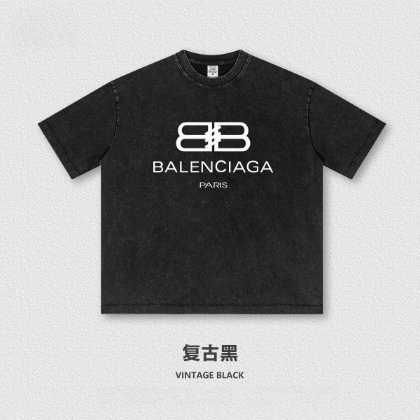 Oversized T-shirt and shorts set 8 colors Customized logo Balenciaga