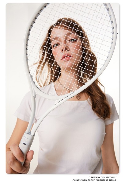 Women T-shirt 3 colors Customized logo 