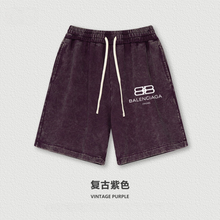 Oversized T-shirt and shorts set 8 colors Customized logo Balenciaga