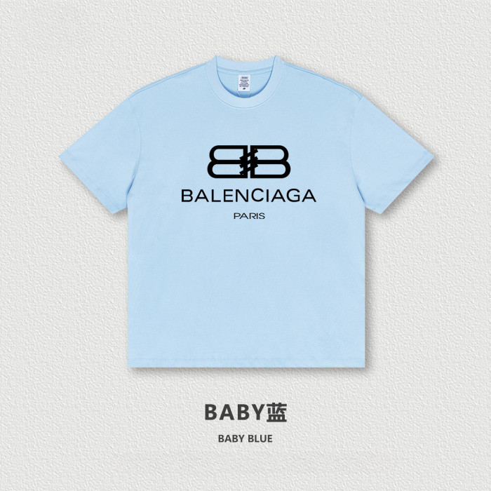 Oversized T-shirt and shorts set 20 colors Customized logo Balanciaga