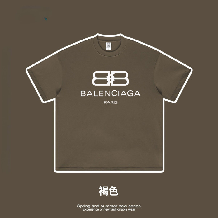 Oversized T-shirt and shorts set 20 colors Customized logo Balanciaga