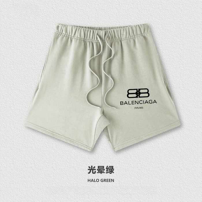 Oversized T-shirt and shorts set 20 colors Customized logo Balanciaga