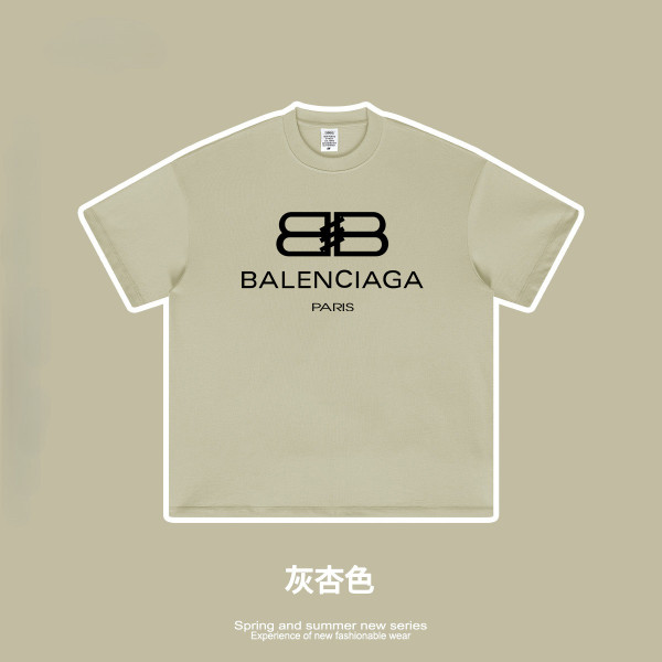 Oversized T-shirt and shorts set 20 colors Customized logo Balanciaga