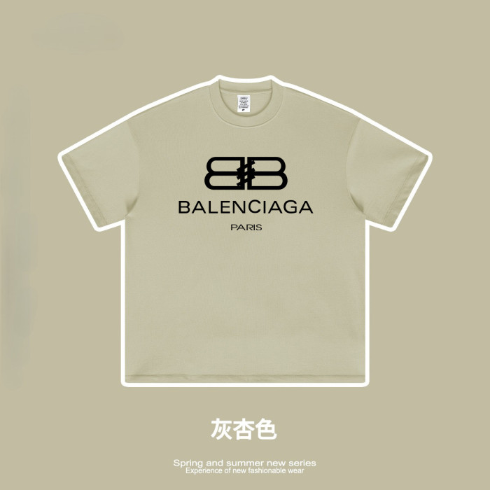 Oversized T-shirt and shorts set 20 colors Customized logo Balanciaga