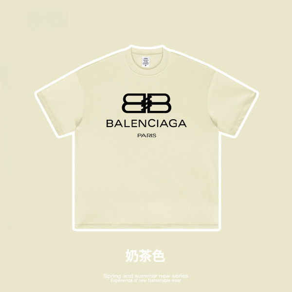 Oversized T-shirt and shorts set 20 colors Customized logo Balanciaga