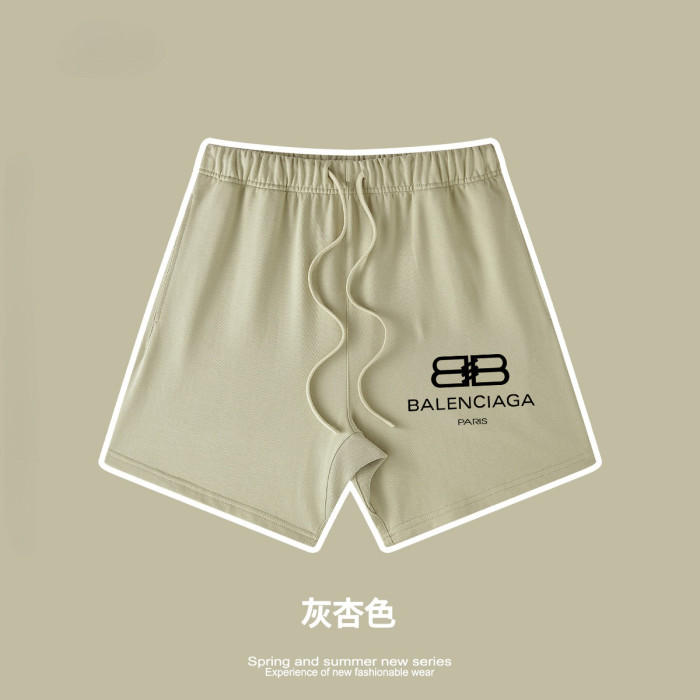 Oversized T-shirt and shorts set 20 colors Customized logo Balanciaga