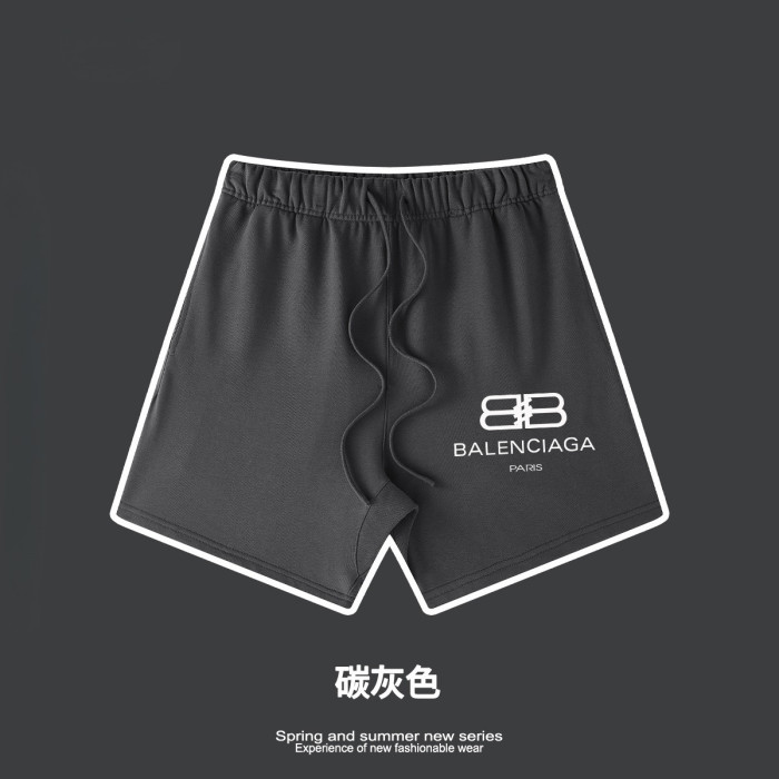 Oversized T-shirt and shorts set 20 colors Customized logo Balanciaga