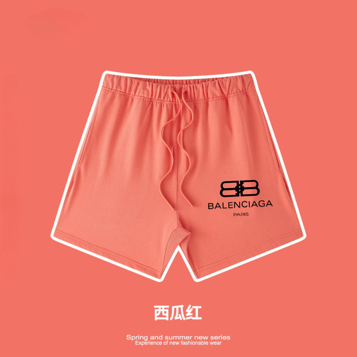 Oversized T-shirt and shorts set 20 colors Customized logo Balanciaga