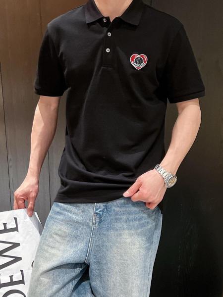 Moncler Polo Shirts Black