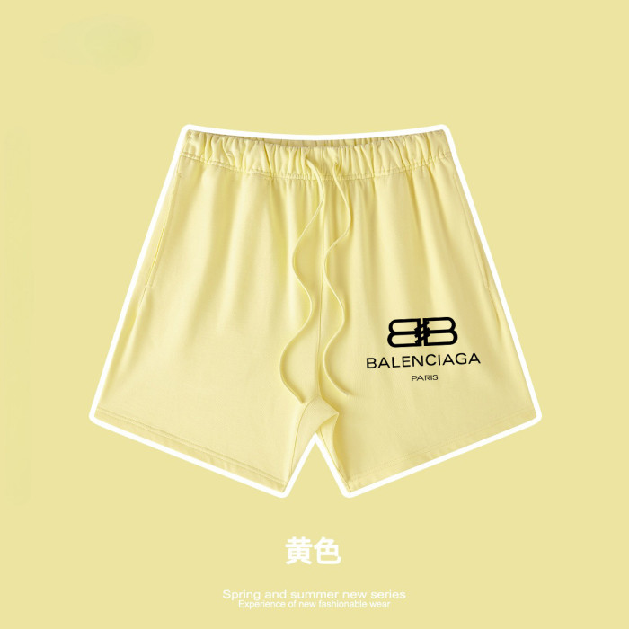 Oversized T-shirt and shorts set 20 colors Customized logo Balanciaga