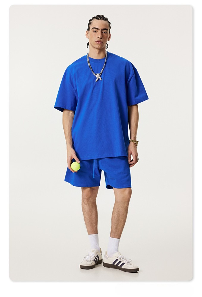 Oversized T-shirt and shorts set 20 colors Customized logo Balanciaga