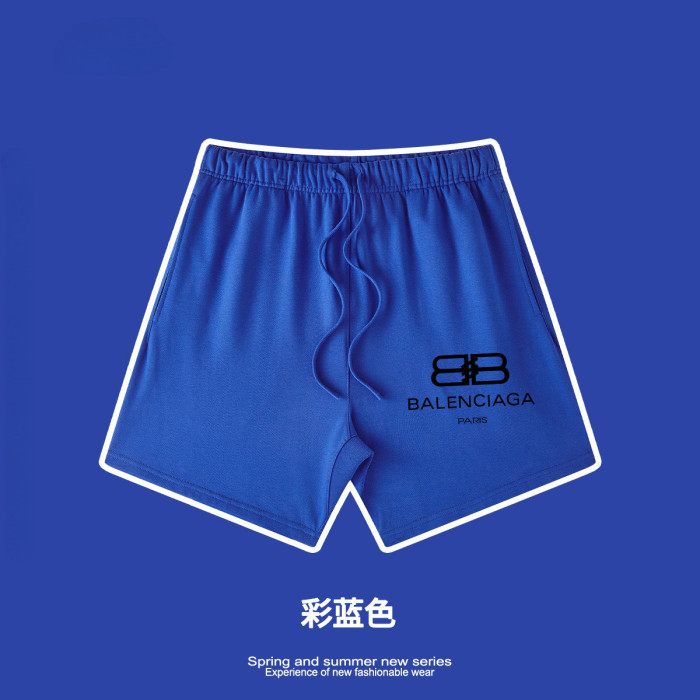 Oversized T-shirt and shorts set 20 colors Customized logo Balanciaga