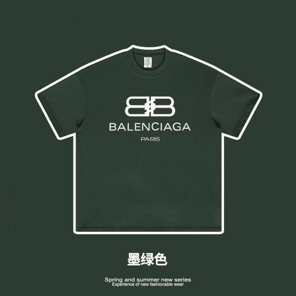 Oversized T-shirt and shorts set 20 colors Customized logo Balanciaga