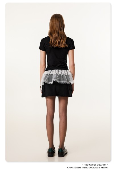 Women T-shirt 3 colors Customized logo Balenciaga