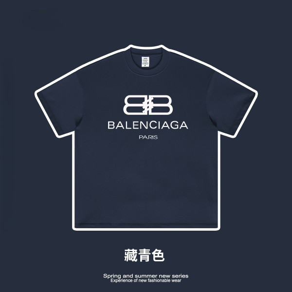 Oversized T-shirt and shorts set 20 colors Customized logo Balanciaga