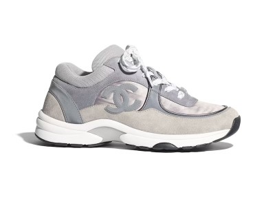 Chanel Low Top Trainer CC Dark Grey