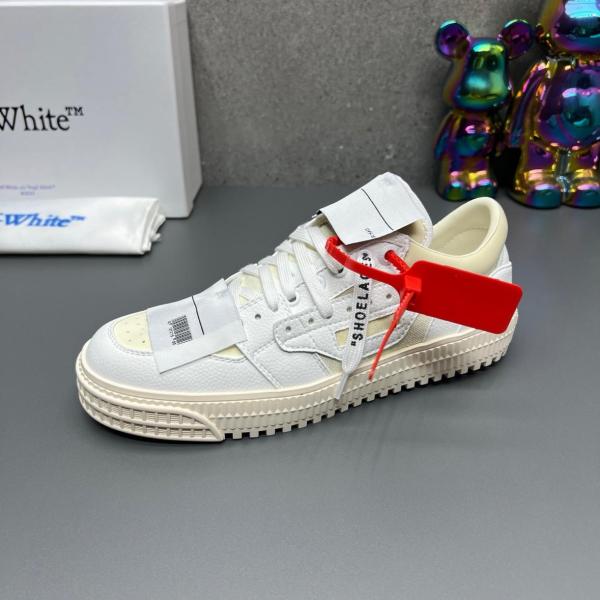 OFF WHITE 3.0 Off Court Lace Up Sneakers