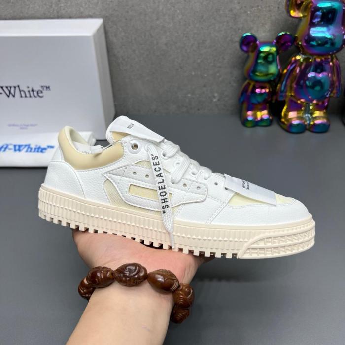 OFF WHITE 3.0 Off Court Lace Up Sneakers