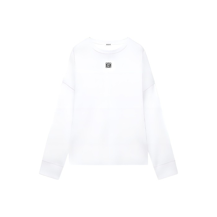 LOEWE Oversized Fit Long Sleeve T Shirt In Cotton