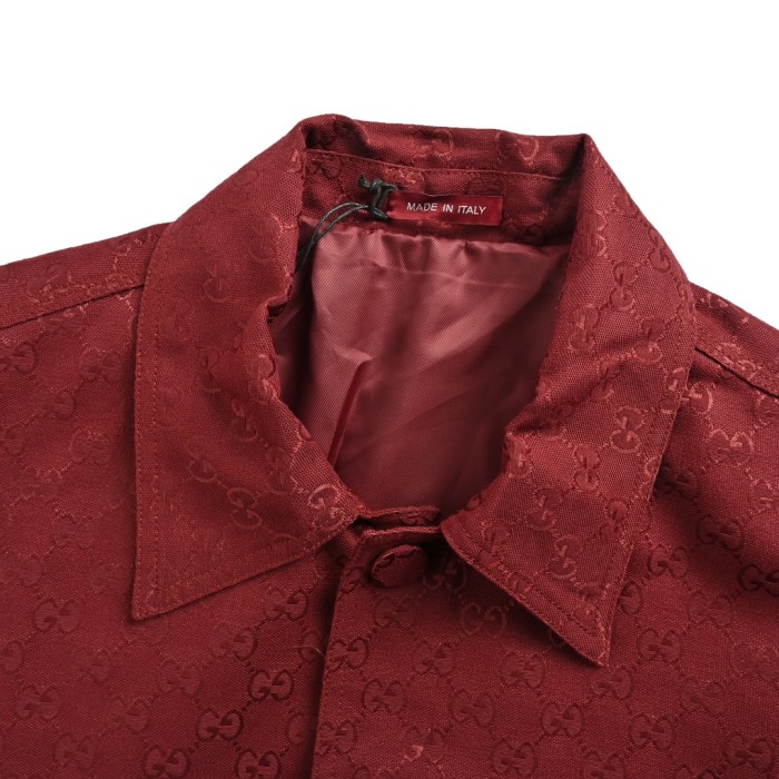 GUCCI Monogrammed Button Up Jacket