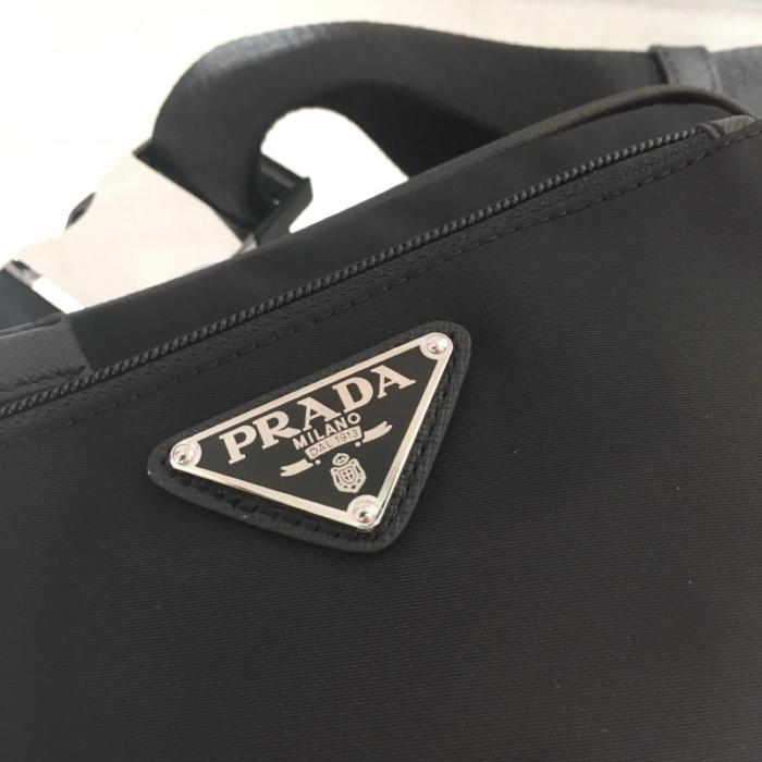 PRADA Re Nylon Fanny Packs 2VL977-2DMG-F0002-V-WOO size 21*4.5*12.5 cm