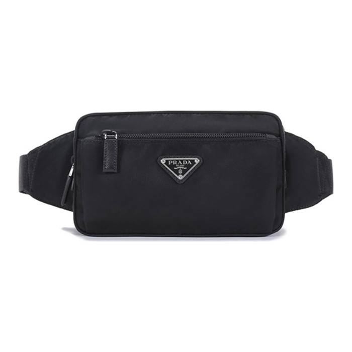 PRADA Re Nylon Fanny Packs 2VL977-2DMG-F0002-V-WOO size 21*4.5*12.5 cm