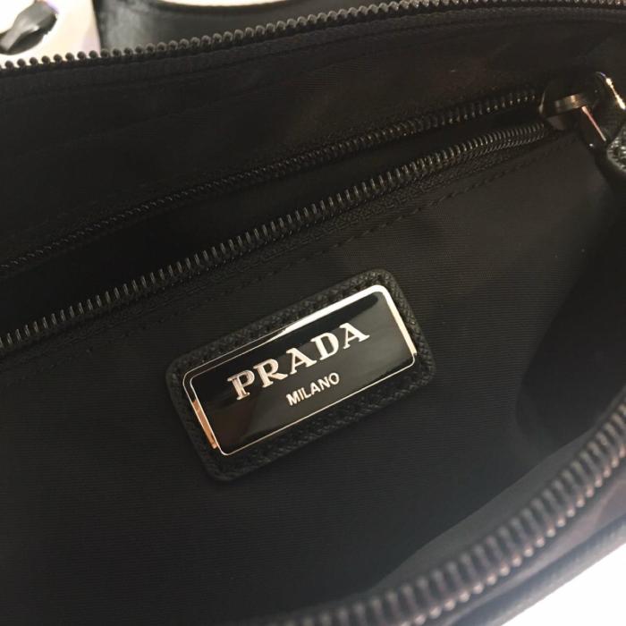 PRADA Re Nylon Fanny Packs 2VL977-2DMG-F0002-V-WOO size 21*4.5*12.5 cm