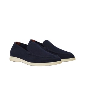 Loro Piana Summer Walk Casual Shoes Men's Marine Blue