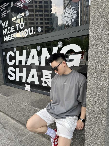 Balenciaga Reflective Medium Fit T Shirt