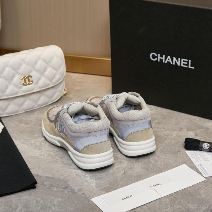 Chanel Low Top Trainer CC Dark Grey