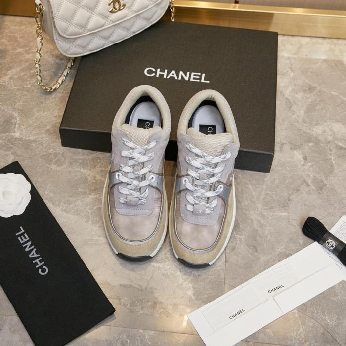 Chanel Low Top Trainer CC Dark Grey