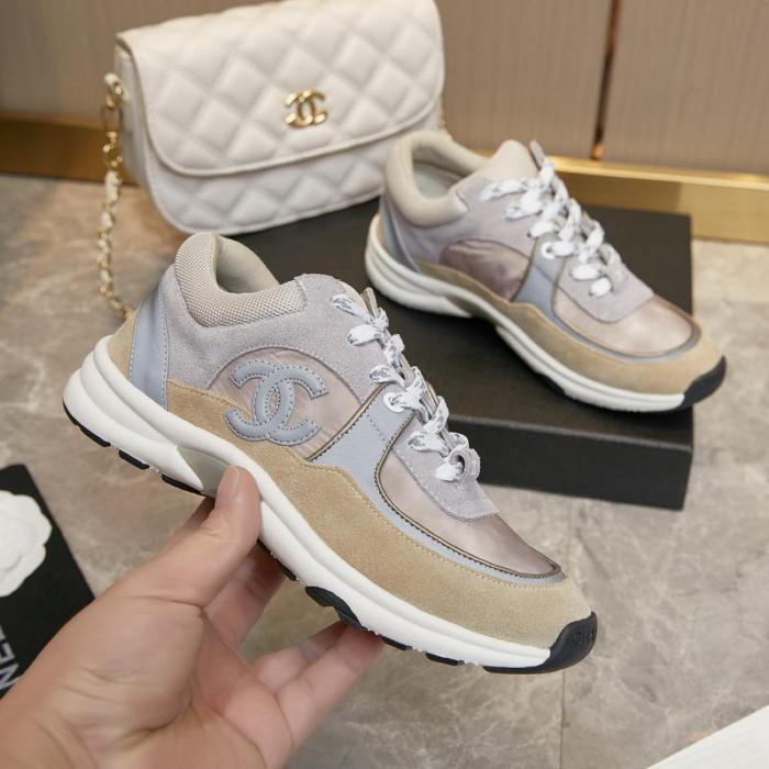 Chanel Low Top Trainer CC Dark Grey