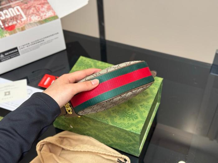 GUCCI Ophidia GG Supreme Canvas Mini Bag 658551-96IWG-8745 size 20*5*15cm