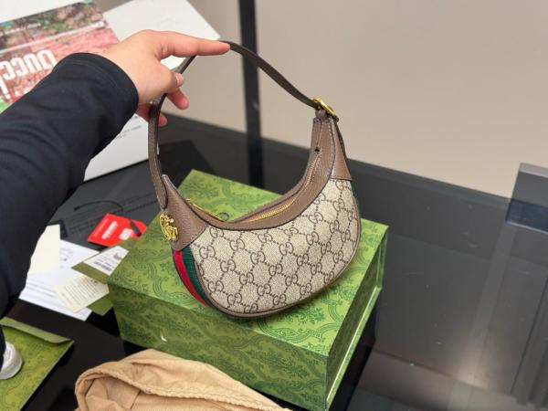 GUCCI Ophidia GG Supreme Canvas Mini Bag 658551-96IWG-8745 size 20*5*15cm