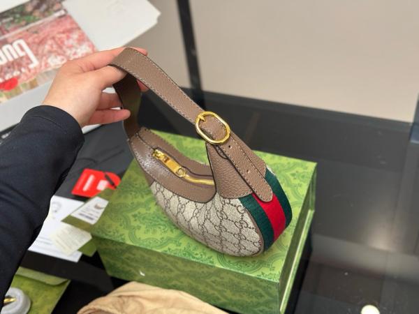 GUCCI Ophidia GG Supreme Canvas Mini Bag 658551-96IWG-8745 size 20*5*15cm