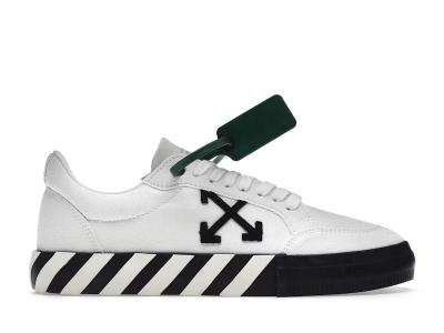 OFF-WHITE Vulc Low Canvas White Black SS22