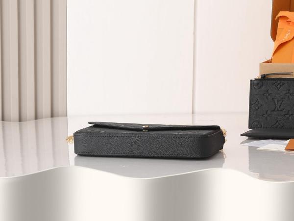 LOUIS VUITTON M83589 Félicie Pochette M82477 size 21*3*12 cm