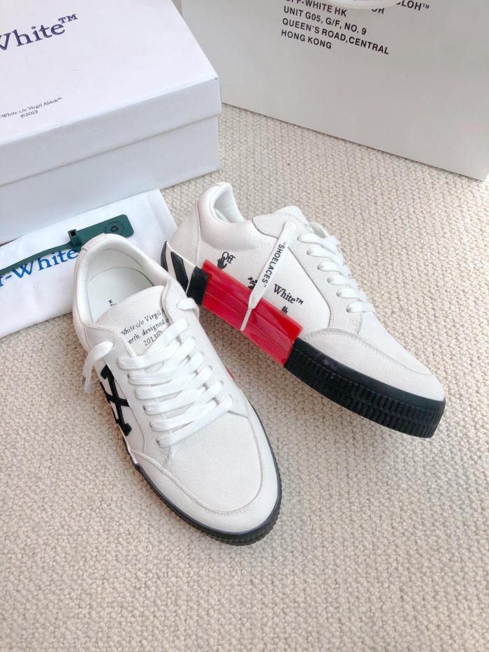 OFF-WHITE Vulc Low Canvas White Black SS22