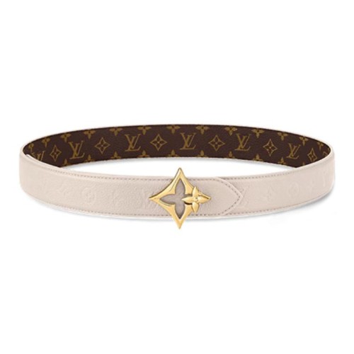 LOUIS VUITTON M8687U Lv Flowergram 30mm Reversible Belt Width: 3CM