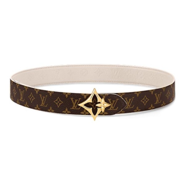 LOUIS VUITTON M8687U Lv Flowergram 30mm Reversible Belt Width: 3CM