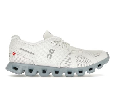 On Running Cloud 5 White Chambray (Women's)